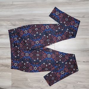 Leggings - Aztec  Print - Medium